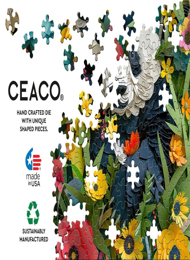 Ceaco - 750 Piece Jigsaw Puzzle - Jim Zuckerman - Textured - Paper Panda - Relaxing and Fun Activity for Adults - Image 5